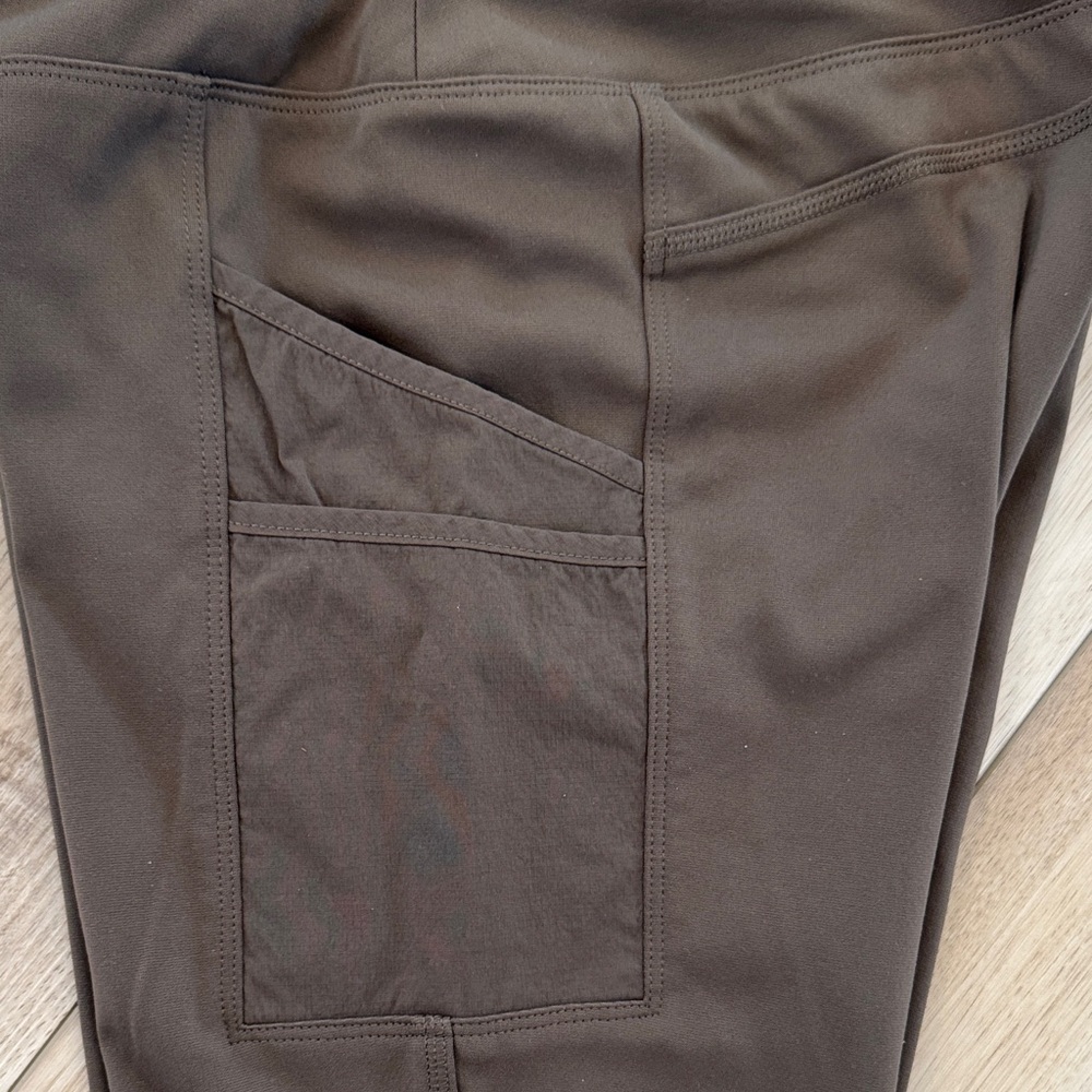 Carhartt Force Fitted Lightweight Utility Leggings Women’s L Tarmac Olive Green - Picture 4 of 12